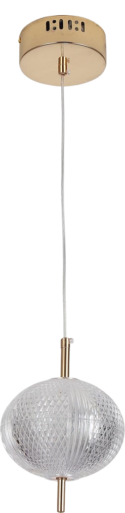 Lámpara Colgante LED Pantalla Acrílica Estilo Elegante 6W